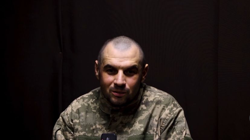 Пленный боевик ВСУ: обещали не отправлять на выходы после ранения