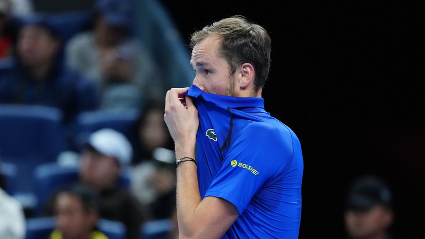 Медведев потеряет все очки за турнир ATP в Пекине и выпадет из топ-5 мирового рейтинга после дисквалификации