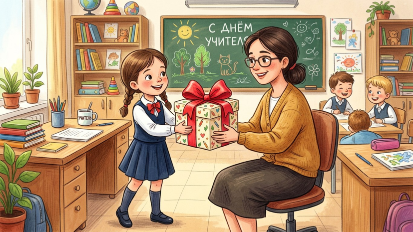 Юрист Толкачёв объяснил, как действует лимит на подарки педагогам