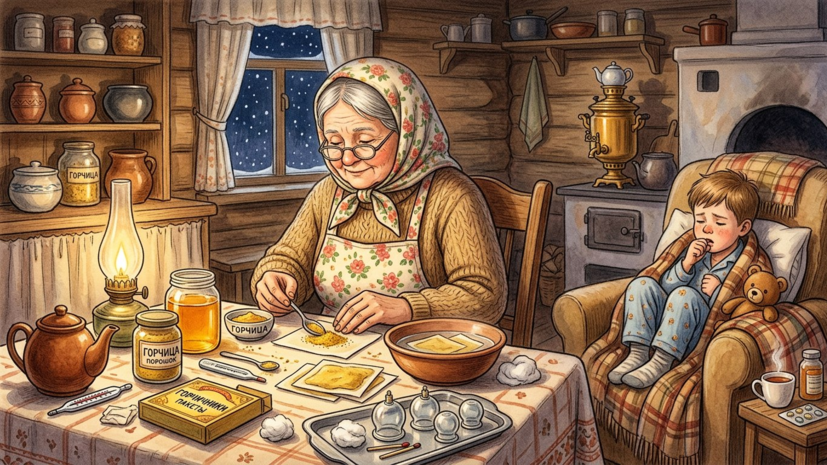 Инфекционист Поздняков: банки и горчичники не лечат ОРВИ