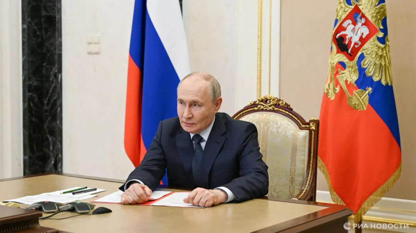 Песков: Путин проведёт совещание по теме развития систем накопления энергии