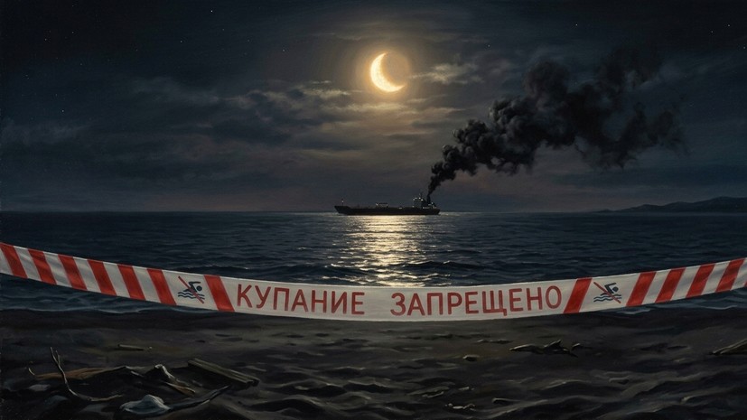 В Сочи ограничили доступ к пляжам и набережным из-за возгорания танкера