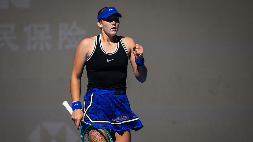 Андреева стала самой молодой теннисисткой в истории WTA 1000, вышедшей в четвёртый полуфинал