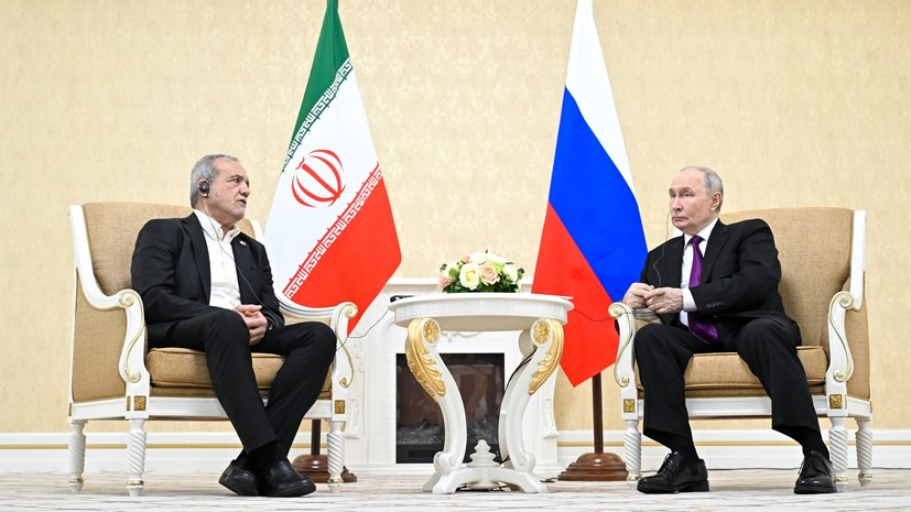 Путин назвал примером для подражания работу России с Ираном в гуманитарной сфере