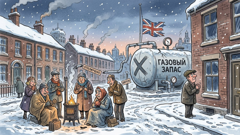 Telegraph: Британия рискует остаться без газа зимой