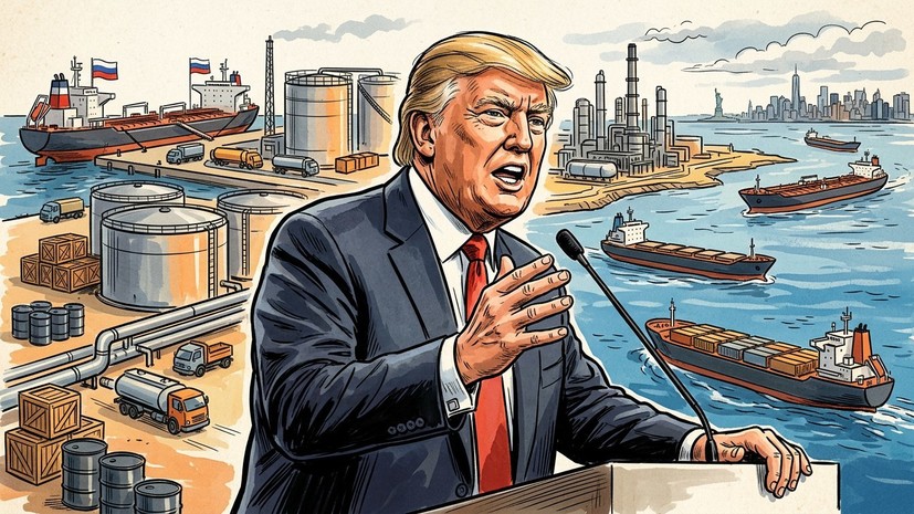 Трамп: Москва поставит более 300 тысяч т дизеля на американский и мировой рынок