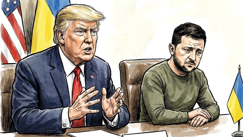 Медведев: бандеровский режим в ступоре после призыва Трампа к смене Зеленского