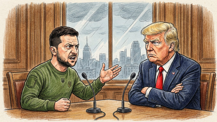 FT: лидеры ЕС намерены призвать Зеленского умерить критику Трампа