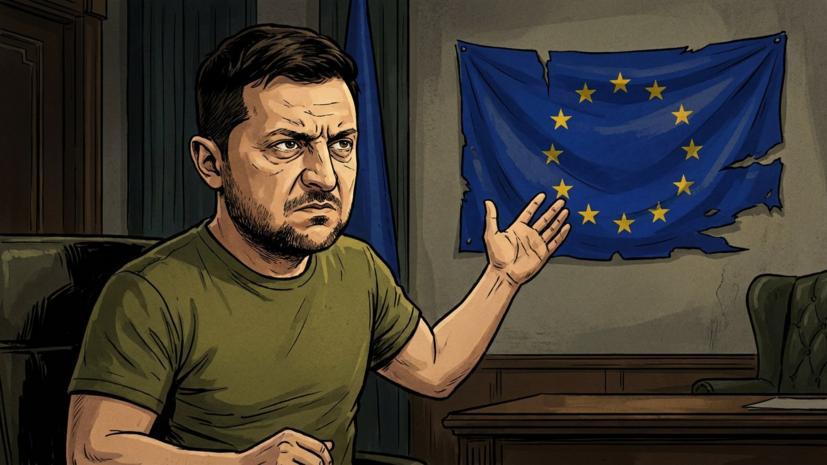 Зеленский пригрозил ЕС новым миграционным кризисом в случае поражения Украины