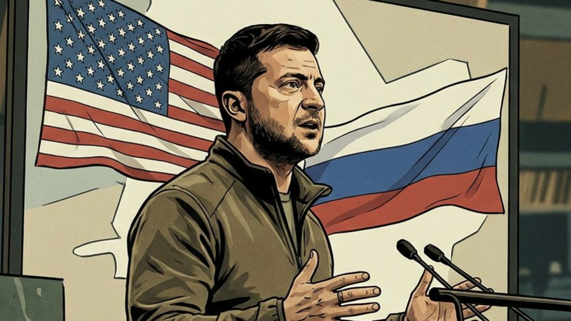 Карасин: слова Зеленского о России и США говорят о безнадёжности его положения