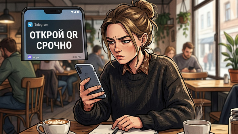 Россиян предупредили о краже аккаунтов через ссылки из QR-кодов