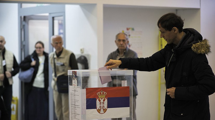 Явка на парламентских выборах в Сербии превысила 34% за пять часов