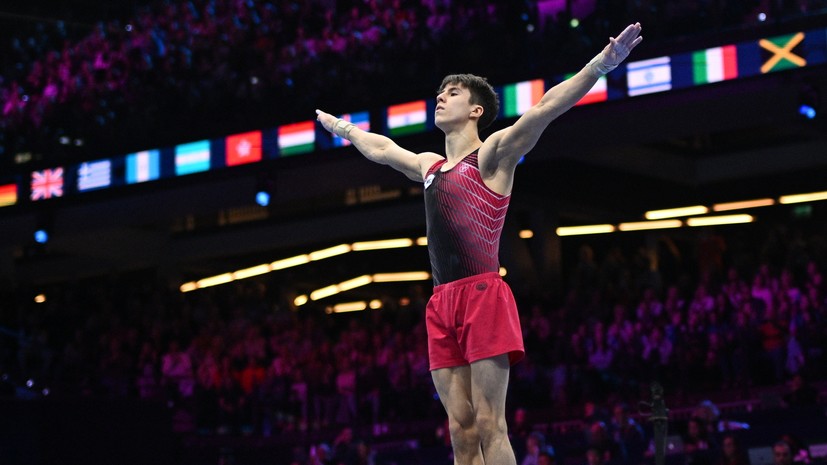 Духно стал четвёртым в опорном прыжке на чемпионате мира в Роттердаме