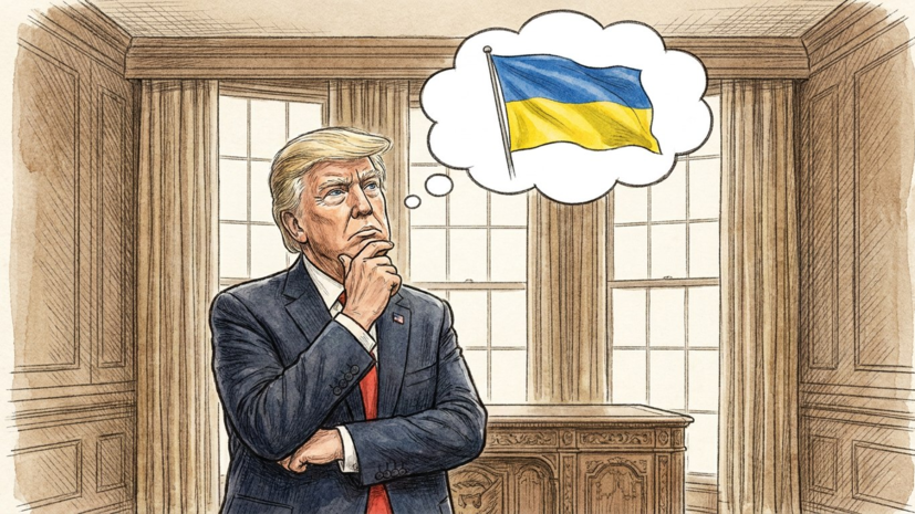 Трамп заявил, что ожидает подвижек в вопросе урегулирования на Украине