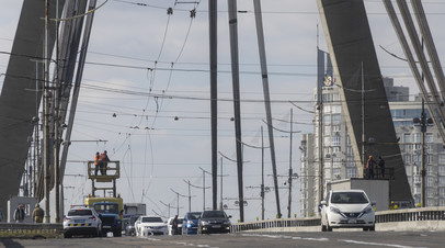 На&nbsp; Украине заявили о повреждении моста через Днепр в Запорожье