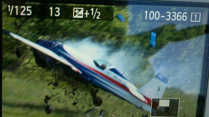 На авиашоу в Подмосковье разбился самолёт, пилот погиб