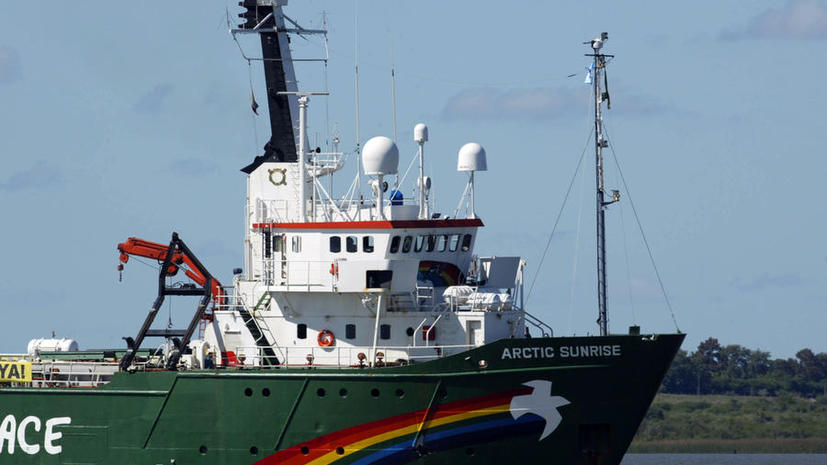 Российские дипломаты вручили ноту послу Нидерландов после провокации ледокола Greenpeace