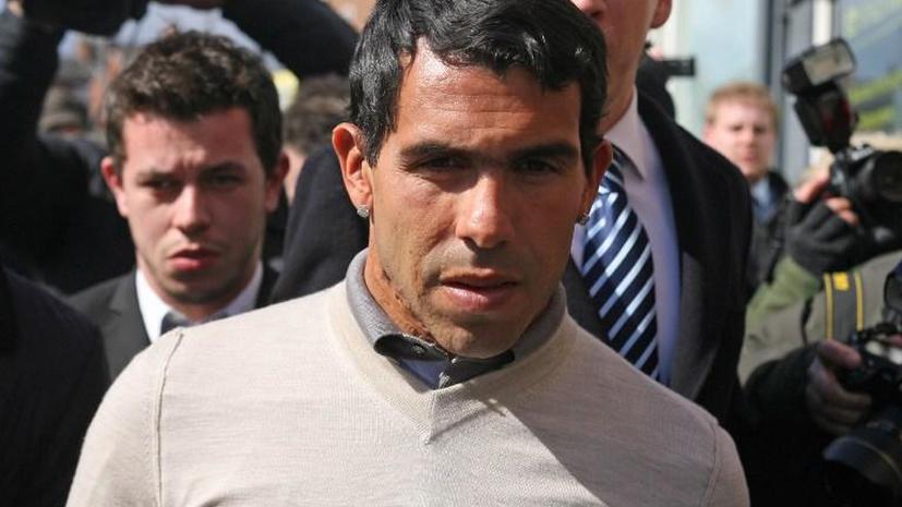 Футболист «Манчестер Сити» Карлос Тевес осужден на 250 часов общественных работ