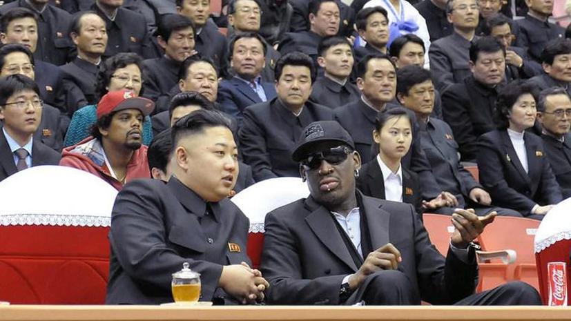 Деннису Родману так понравилось общество Ким Чен Ына, что он проведет с лидером КНДР каникулы