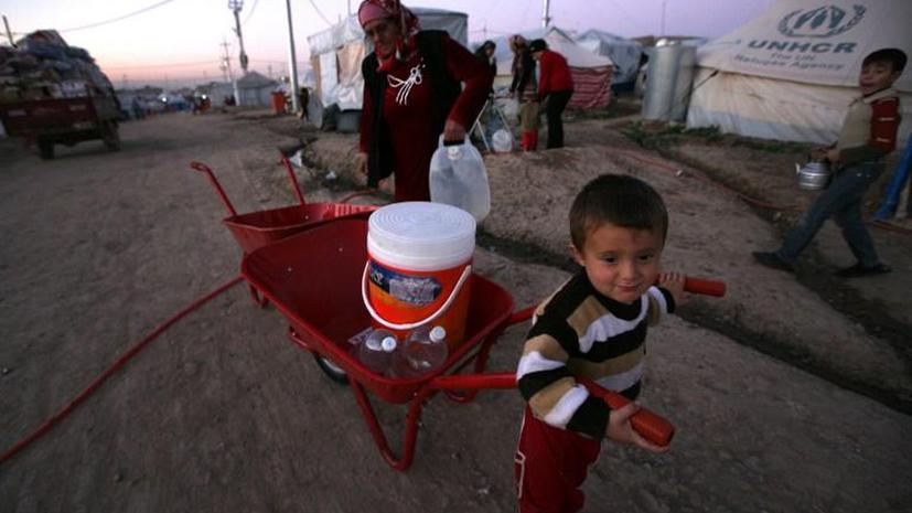 В Иордании не хватает питьевой воды для сирийских беженцев