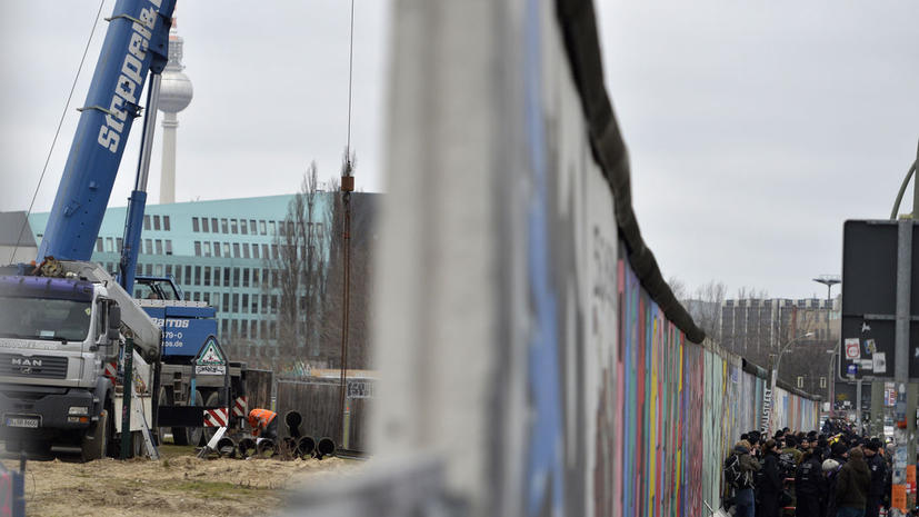 Галерею Берлинской стены демонтируют ради строительства многоэтажки