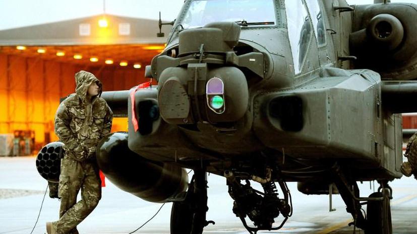 На юге Афганистана рухнул вертолет НАТО, погибли пять человек