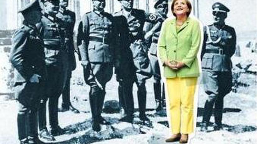 Фотография Меркель в окружении нацистов на обложке Spiegel удивила другие немецкие СМИ
