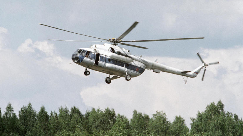 В Якутии совершил жёсткую посадку вертолёт Ми-8