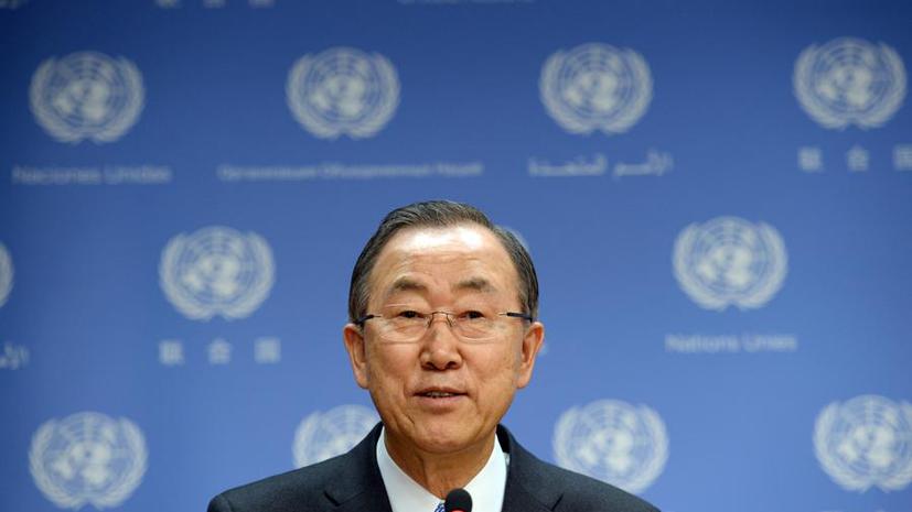 Пан Ги Мун Бессилие ООН в Сирии позорит честь мирового сообщества — РТ
