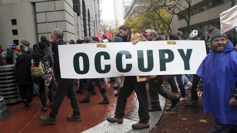 Полиция разогнала акцию Occupy в Портленде