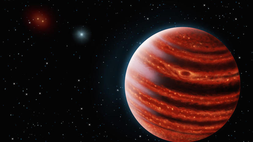 «Молодой Юпитер» в созвездии Эридана может дать ключ к пониманию Солнечной системы
