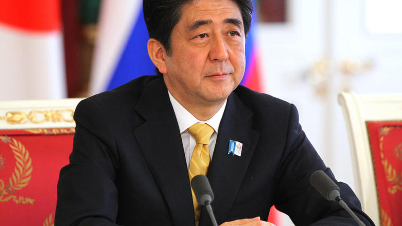 Премьер-министр Японии призвал Китай отказаться от применения силы