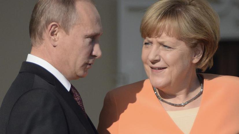 Владимир Путин и Ангела Меркель обсудили по телефону ситуацию на Украине и в Приднестровье
