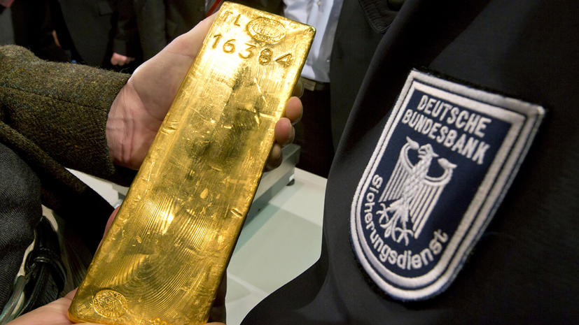 Германия забирает свое золото из иностранных банков