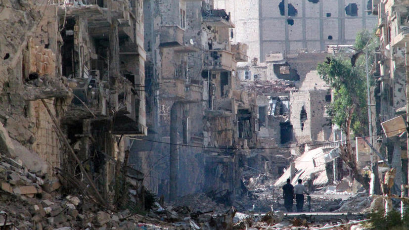 Сирийские войска отбили у боевиков важный город на границе с Ливаном