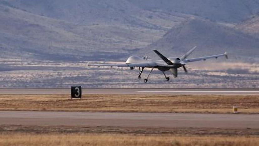​В небе над Багдадом «работают» несколько американских дронов с боевой нагрузкой