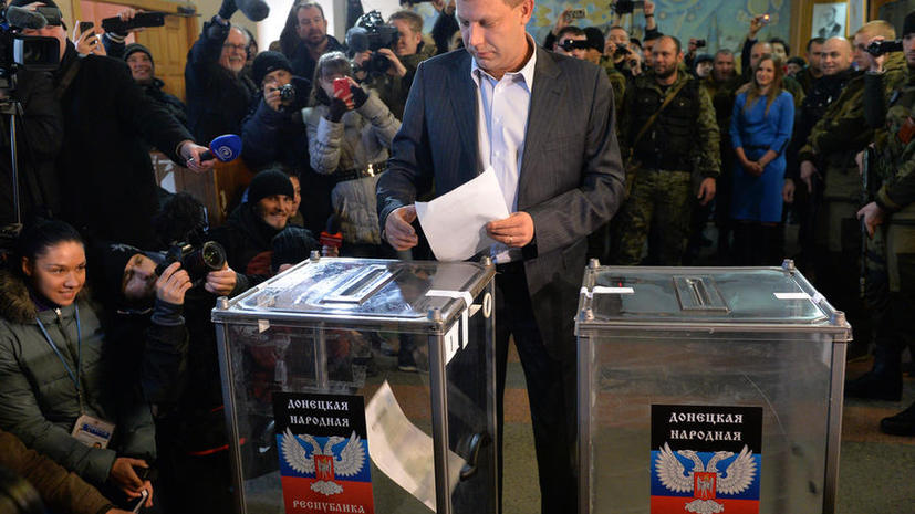 Эксит-полл: Александр Захарченко побеждает на выборах в ДНР