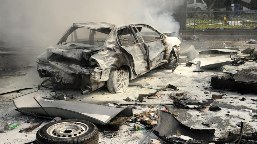 В Дамаске взорвали заминированный автомобиль, минимум трое погибших