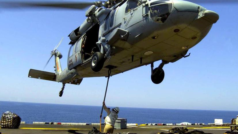 Вертолёт ВМС США потерпел крушение над Красным морем