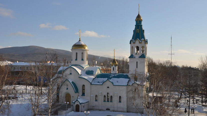 В результате стрельбы в храме в Южно-Сахалинске погибли два человека