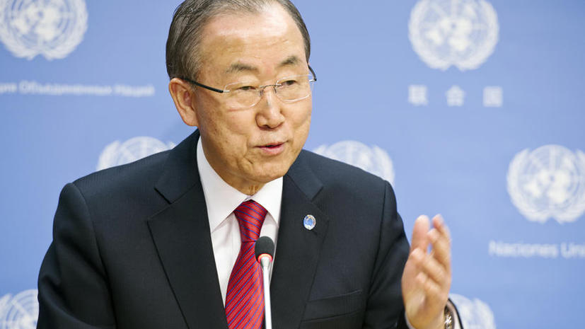 Генсек ООН:  Химатаки в Сирии должны послужить сигналом о необходимости глобального разоружения