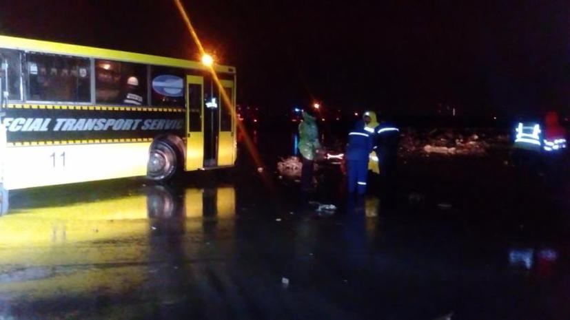 Boeing упал при посадке в аэропорту Ростова-на-Дону, все пассажиры погибли