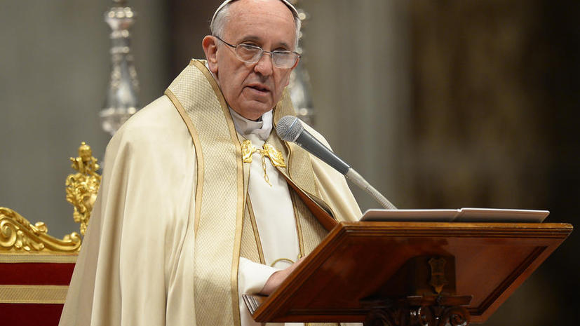 Папа Римский раскритиковал «дикий капитализм» и «культ денег»