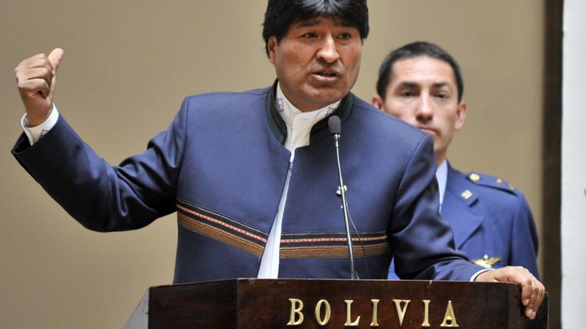Боливия обвинила США в заговоре против президента