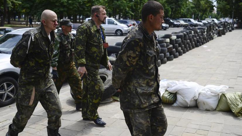 Неэкипированный батальон «Киев» насильно отправлен воевать на восток Украины