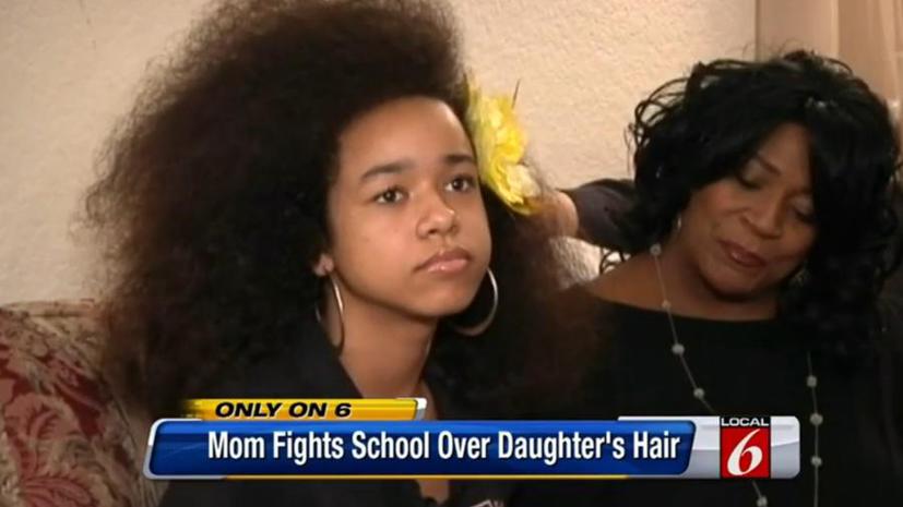 Темнокожую ученицу могут исключить из американской школы из-за причёски