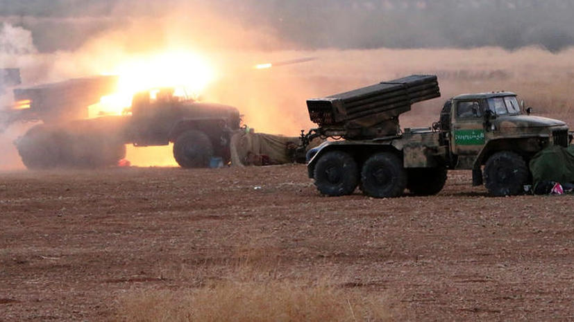 Сирийская армия начинает масштабное наступление на позиции «Исламского государства» в Хаме
