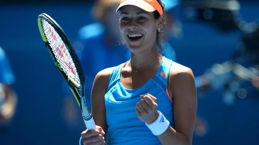 Ана Иванович выбила с Australian Open первую ракетку мира Серену Уильямс