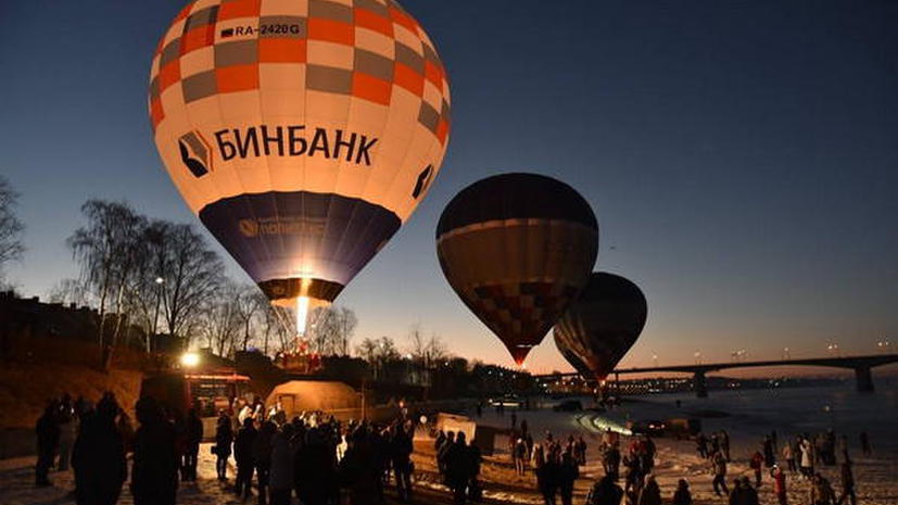 Фёдор Конюхов поднялся в небо на воздушном шаре, чтобы установить рекорд России
