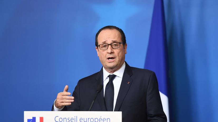 Франсуа ​Олланд: Франция пока не может передать России «Мистрали»